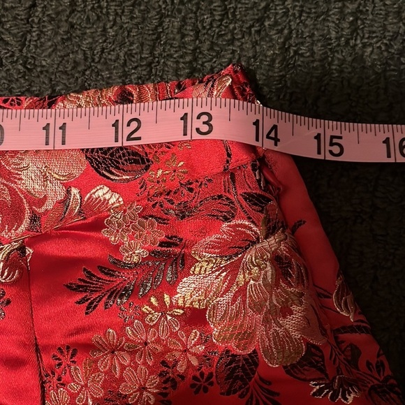 Vintage Y2k I. S. C. oriental red pants - Picture 9 of 10